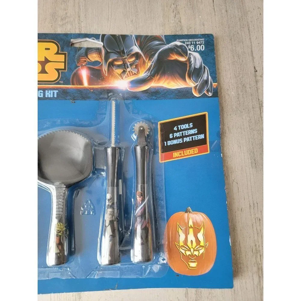 Gemmy 2013‎ Star Wars pumpkin carving kit Halloween